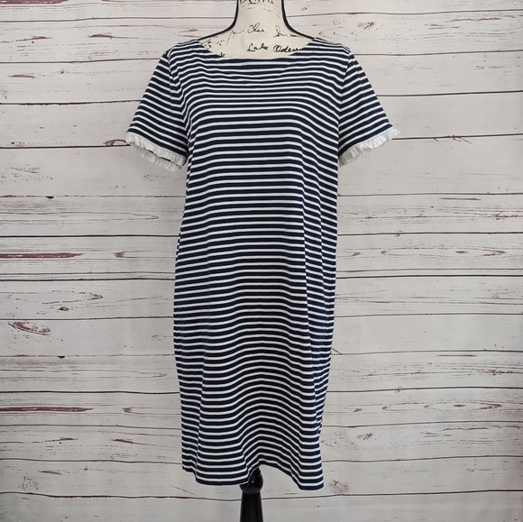 J. Crew Dresses & Skirts - J. Crew Cotton Stripe Dress